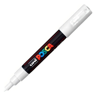PC-1M CANETA POSCA BRANCO CX C/6