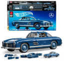 CARRO DE MONTAR HOT WHEELS BRICK SHOP CARRO MERCEDES BENZ 300 SL 1:12 (HWW25) | MATTEL
