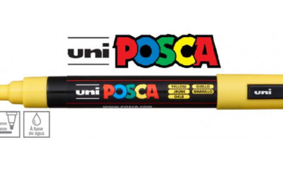 PC-5M CANETA POSCA AMARELO CX C6