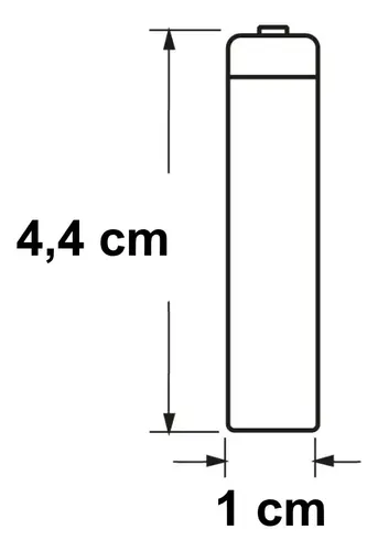 PILHA ALCALINA PALITO AAA2 ENERGY STARLUX (6462) | - Imagem 2