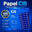 PAPEL CARBONO AZUL A4 PARA MANUSCRITO CAIXA 100 FOLHAS | CIS