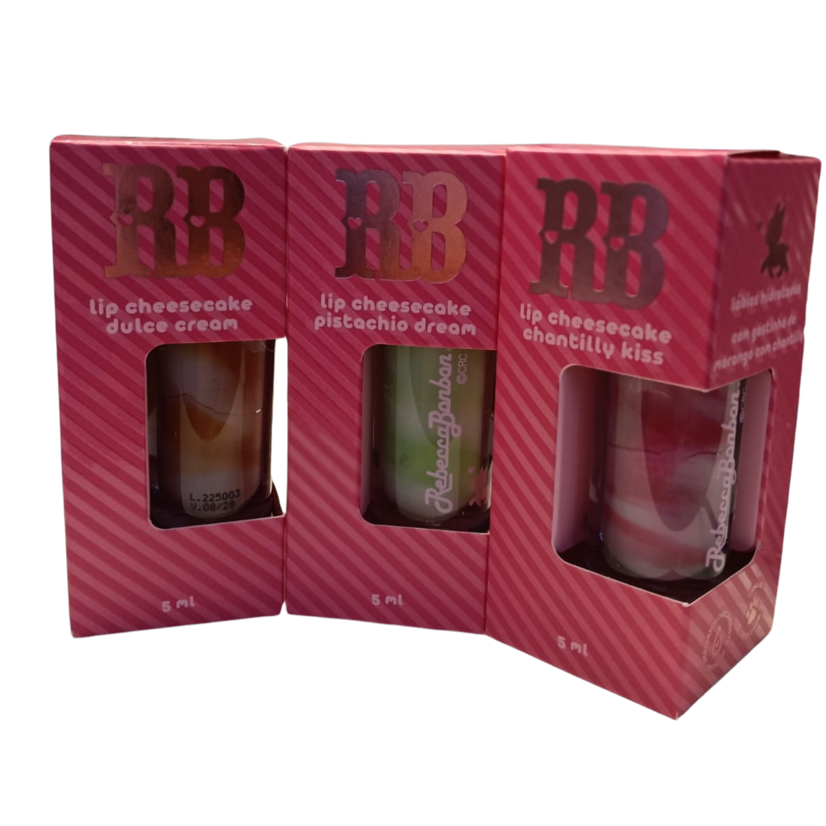GLOSS LABIAL CHEESECAKE REBECCA BONBON 5ML (RB03) | UP - Imagem 5