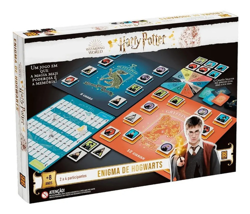 JOGO ENIGMA DE HOGWARTS HARRY POTTER GROW (03764) | GROW