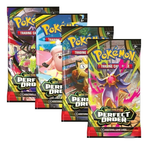 POKEMÓN TCG: MEGA EVOLUTION - PERFECT ORDER - BOOSTER - INGLÊS (PKM148) | ASMODEE - Imagem 2