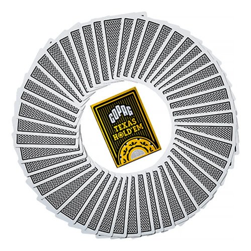 JOGO DE BARALHO TEXAS HOLDEM DOURADO COPAG (94781) | COPAG - Imagem 2