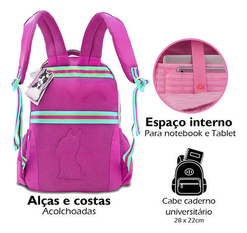 MOCHILA DE COSTAS REBECCA BONBON CLIO (RB27021) | CLIO - Imagem 2