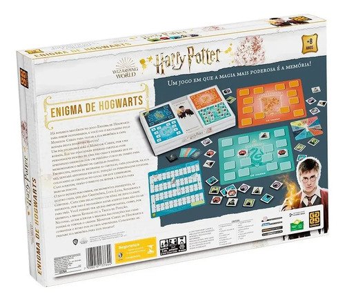 JOGO ENIGMA DE HOGWARTS HARRY POTTER GROW (03764) | GROW - Imagem 3