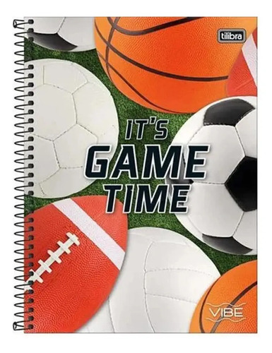 Kit 4 CADERNO CAPA DURA UNIVERSITARIO VIBE MASCULINO 1 MATERIA 80 FOLHAS TILIBRA (395323) | TILIBRA - Imagem 5