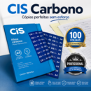 FILME CARBONO AZUL A4 PARA MANUSCRITO CAIXA COM 100 FOLHAS | CIS