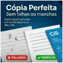 FILME CARBONO AZUL A4 PARA MANUSCRITO CAIXA COM 100 FOLHAS | CIS - Imagem 9