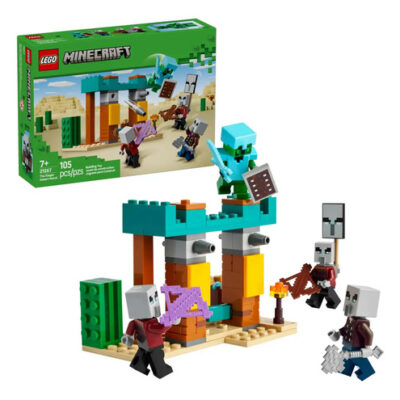 LEGO A PATRULHA DE ILLAGERS NO DESERTO MINECRAFT LEGO (4111121267) | LEGO