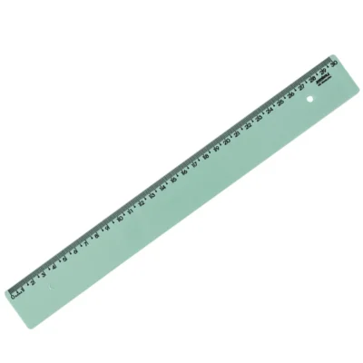 RÉGUA DE 30 CM NEW LINE VERDE PASTEL MAXCRIL (10270107) | MAXCRIL