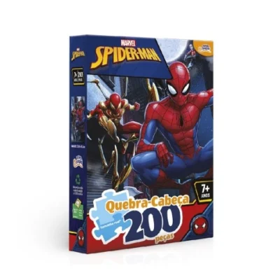 QUEBRA-CABEÇA 200 PEÇAS HOMEM-ARANHA (8023) | NOVOPAPEL