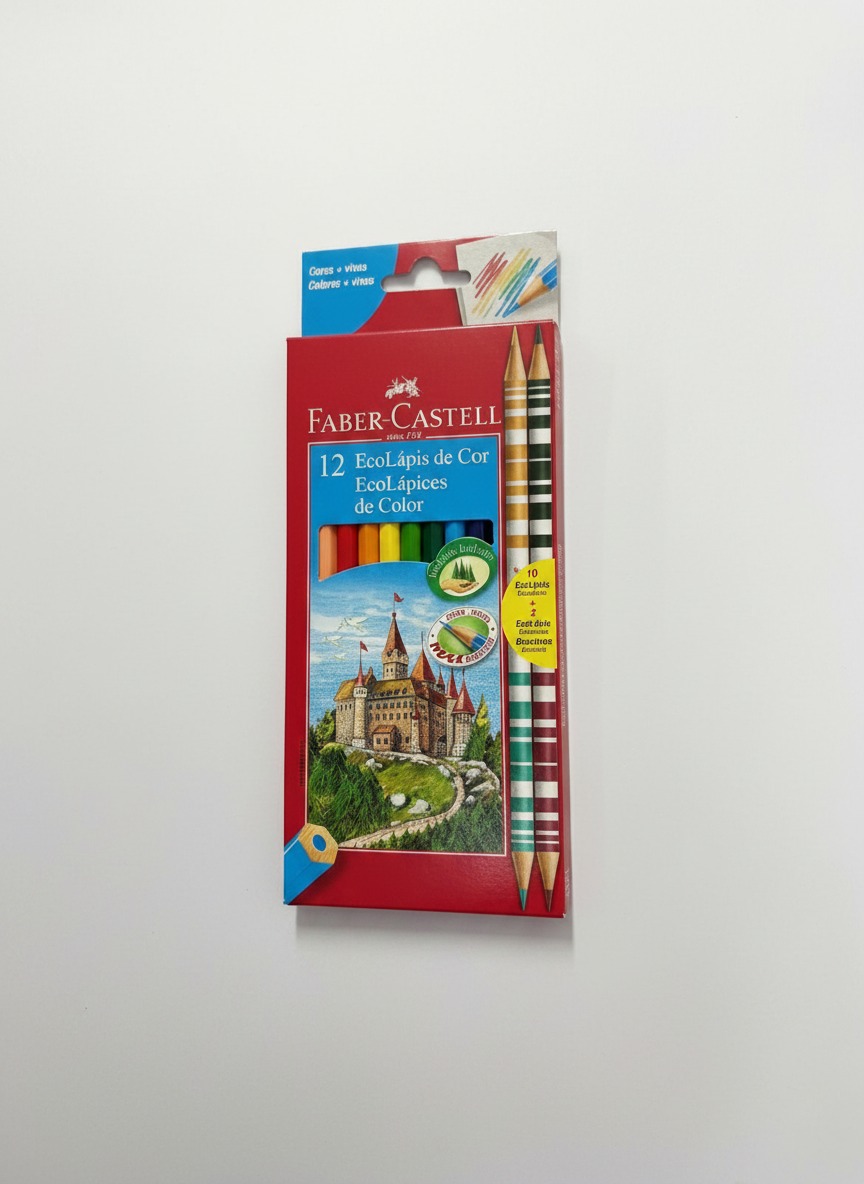 LAPIS DE COR 10 2 LAPIS BICOLOR FABER CASTELL (120112/2B) | FABER CASTELL - Imagem 7