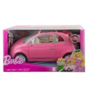 CARRO FIAT ROSA COM BONECA BARBIE HRG59 MATTEL (T1132-23) | MATTEL
