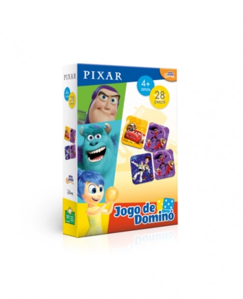 JOGO DOMINO PIXAR (8056) | NOVOPAPEL