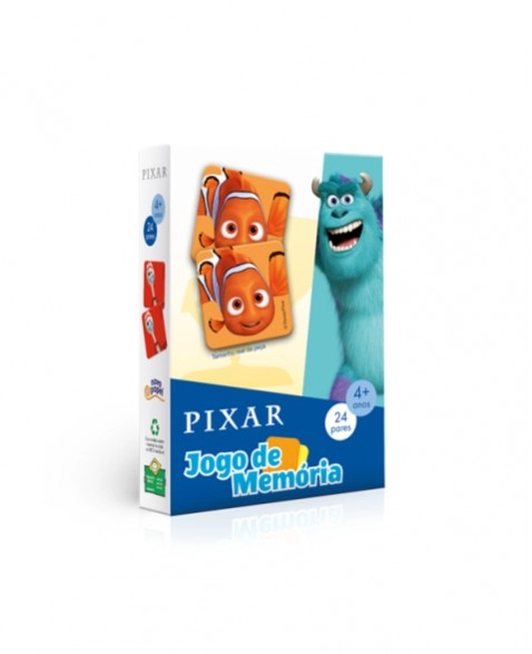 JOGO DA MEMORIA PIXAR (8055/8712) | NOVOPAPEL