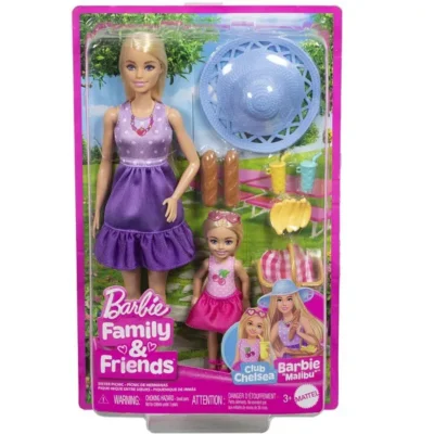 BONECA BARBIE MALIBU E CHELSEA JBF43 MATTEL (T1150-35) | MATTEL