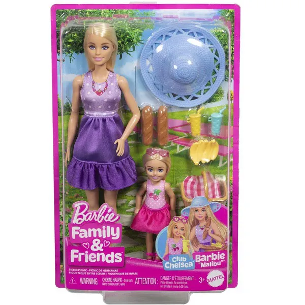BONECA BARBIE MALIBU E CHELSEA JBF43 MATTEL (T1150-35) | MATTEL