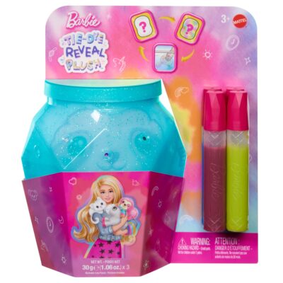 BONECA BARBIE PELUCIA TIE DYE SURPRESA SORTIMENTO MATTEL (HWD29) | MATTEL