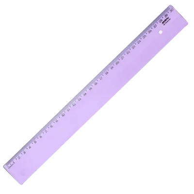 RÉGUA DE 30 CM NEW LINE LILAS PASTEL MAXCRIL (10270097) | MAXCRIL