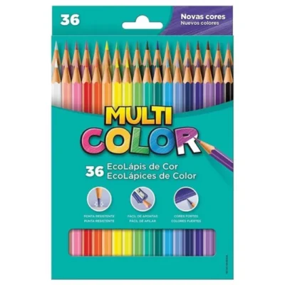 LAPIS DE COR 36 CORES MULTICOLOR SUPER (113600N) | FABER CASTELL
