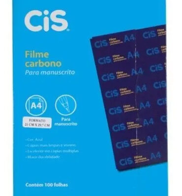 FILME CARBONO AZUL MANUSCRITO CIS | CIS