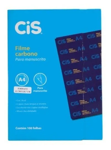 FILME CARBONO AZUL MANUSCRITO CIS | CIS