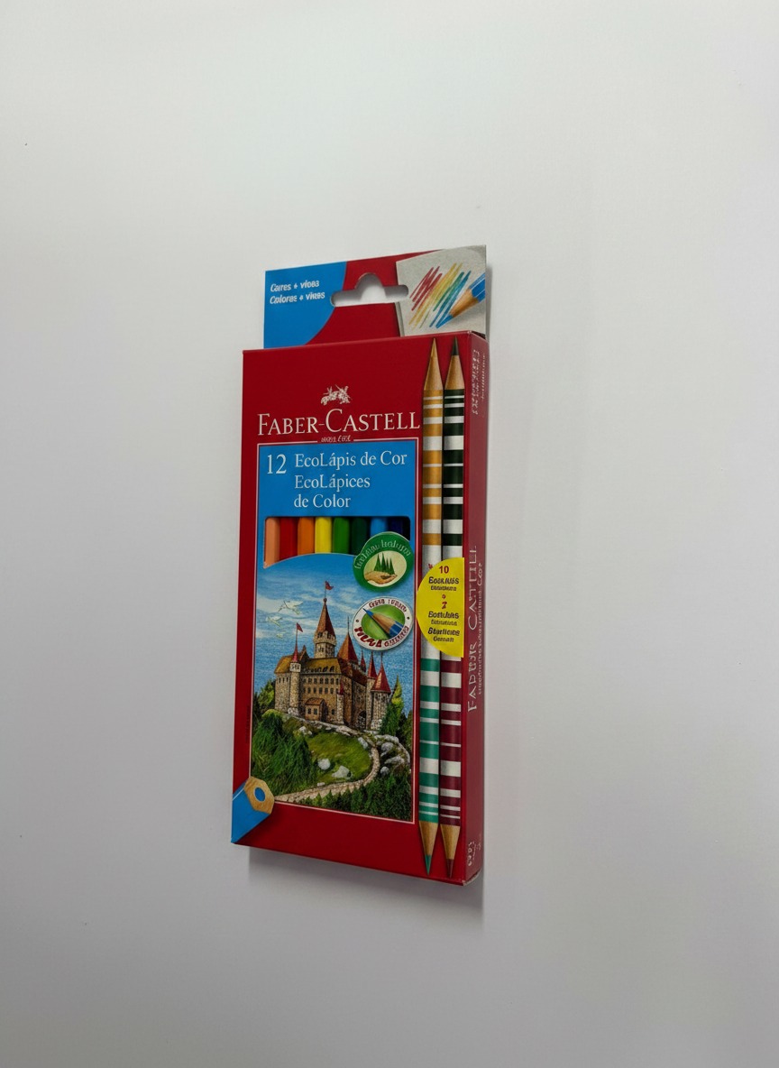 LAPIS DE COR 10 2 LAPIS BICOLOR FABER CASTELL (120112/2B) | FABER CASTELL - Imagem 5