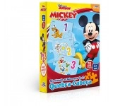 QUEBRA-CABEÇA MONTANDO OS NUMEROS DE 1 A 20 MICKEY (8020) | NOVOPAPEL