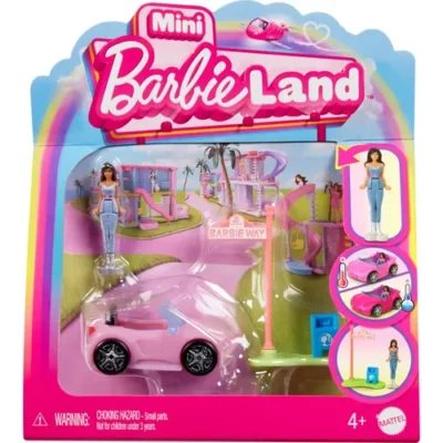 BONECA BARBIE MINI BARBIELAND VEICULO PARA BONECA SURPRESA HYF38 MATTEL (T1124-47) | MATTEL