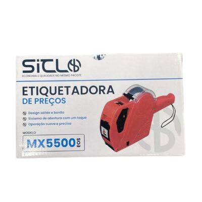 ETIQUETADORA MX5500 EOS VERMELHA (3417) | SICLO