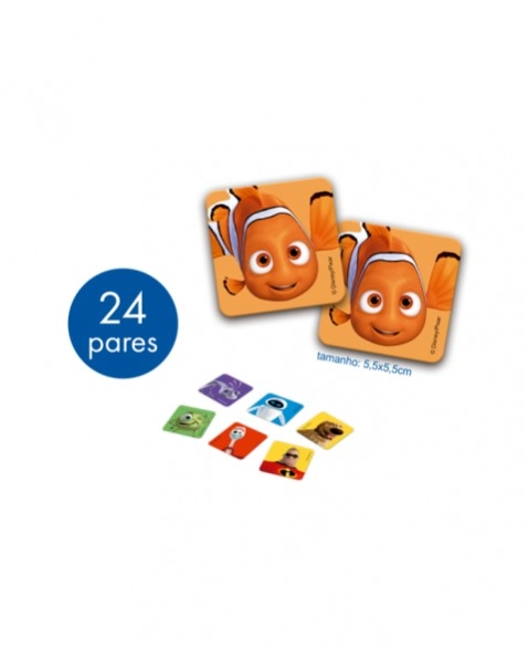 JOGO DA MEMORIA PIXAR (8055/8712) | NOVOPAPEL - Imagem 2