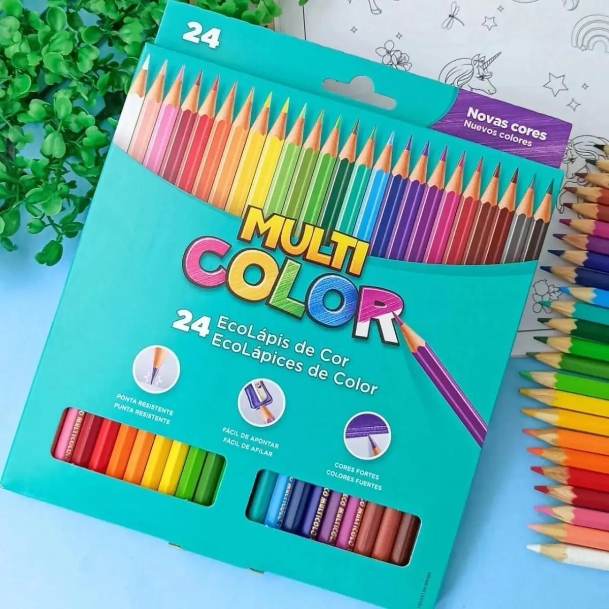 LAPIS DE COR 24 CORES (11.2400N) | MULTICOLOR - Imagem 4