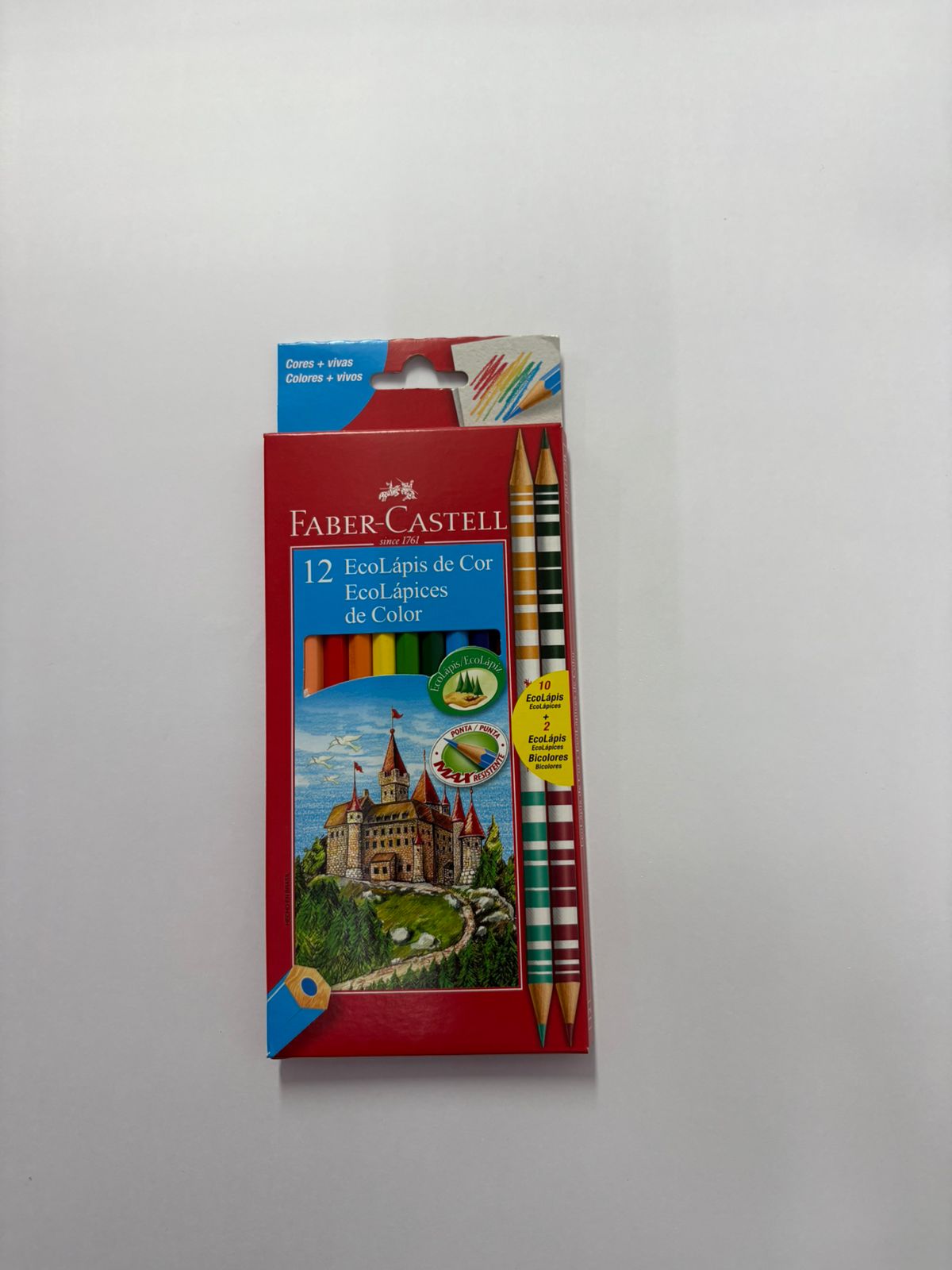 LAPIS DE COR 10 2 LAPIS BICOLOR FABER CASTELL (120112/2B) | FABER CASTELL - Imagem 4