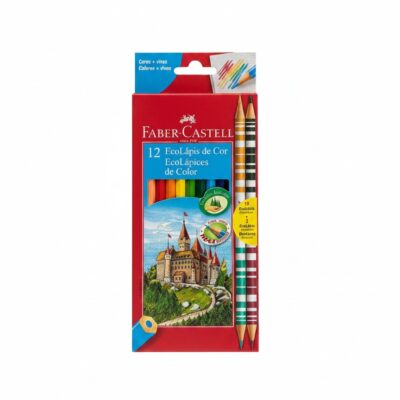 LAPIS DE COR 10 2 LAPIS BICOLOR FABER CASTELL (120112/2B) | FABER CASTELL