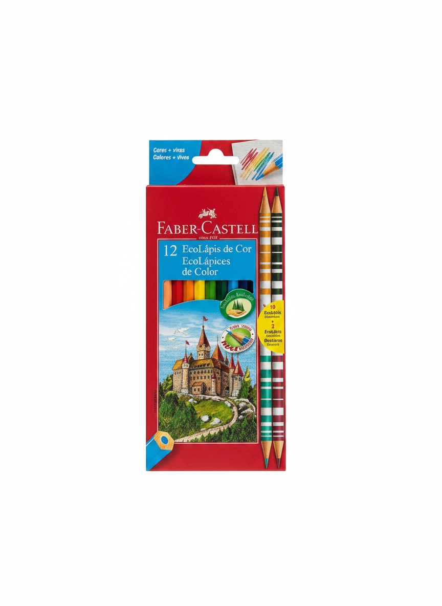 LAPIS DE COR 10 2 LAPIS BICOLOR FABER CASTELL (120112/2B) | FABER CASTELL