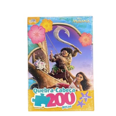 QUEBRA-CABECA  200 PEÇAS MOANA (8099) | NOVOPAPEL