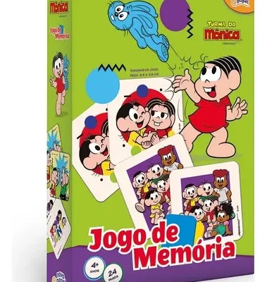JOGO DA MEMORIA TURMA DA MONICA (8101) | NOVOPAPEL
