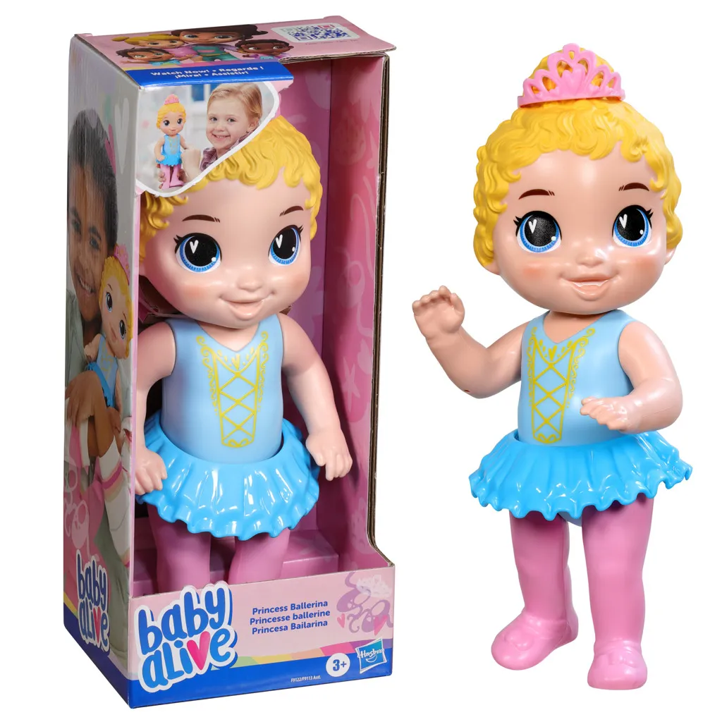 BONECA BABY ALIVE PRINCESA BAILARINA LOIRA HASBRO (F9122) | HASBRO