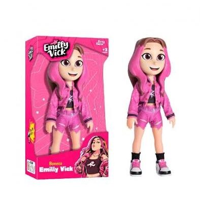 BONECA EMILLY VICK DOS ROSA BABY BRINK (1270) | NOVABRINK