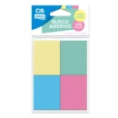 BLOCO ADESIVO CIS ST0101 PASTEL 38X50MM (55.3421) | CIS