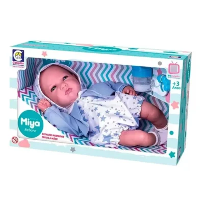 BONECA MIYA REBORN MENINO COTIPLAS (2648) | COTIPLAS