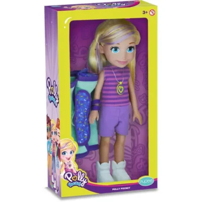 POLLY CAMPING POLLY POCKET MATTEL PUPEE (1106) | PUPEE