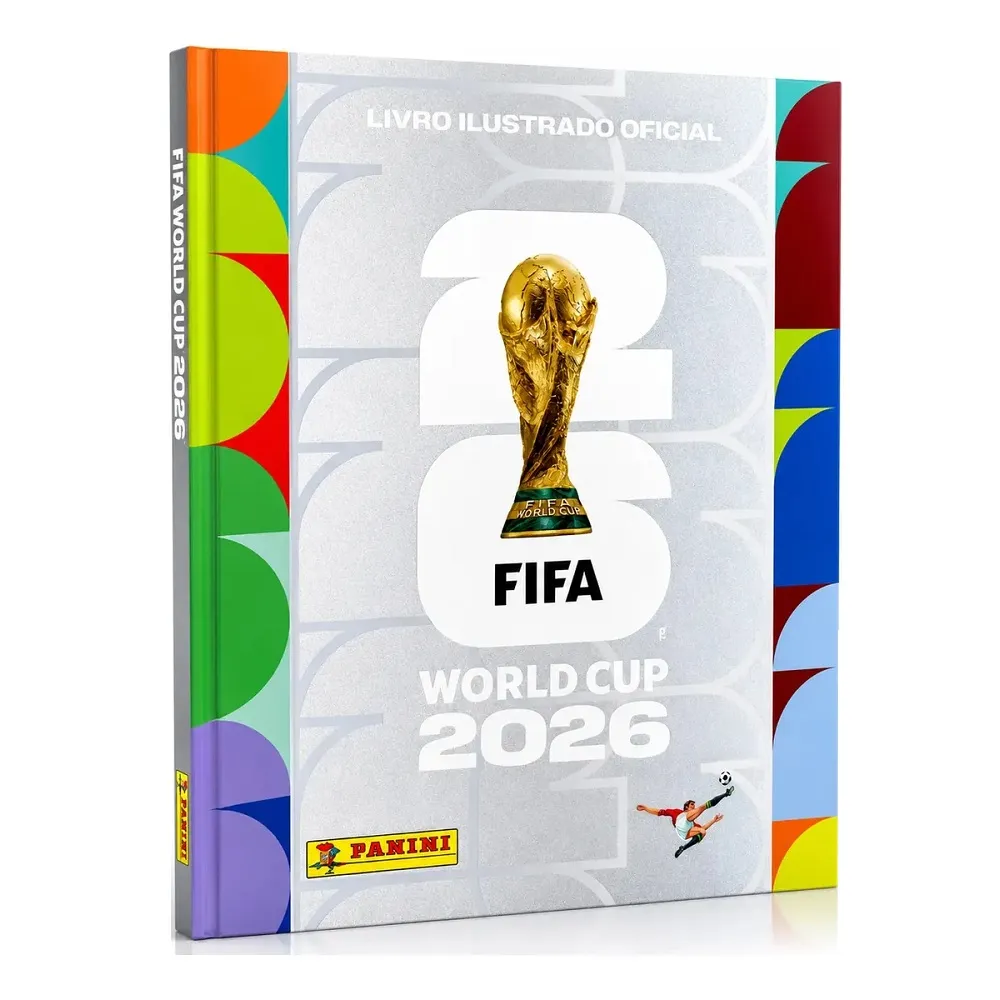 ALBUM CAPA DURA PRATA FIFA WORLD CUP COPA 2026| PANINI