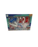KIT DENTISTA SMALL TOOTH AZUL 8 PEÇAS WELLMIX (12098) | WELLMIX