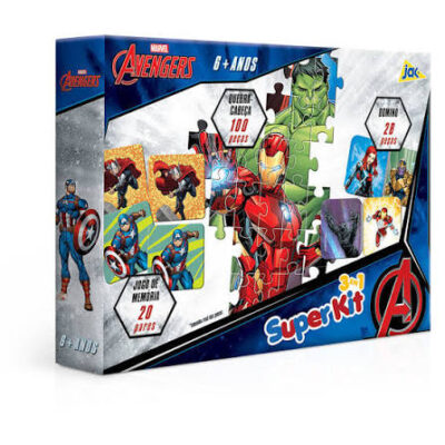 JOGO SUPER KIT - OS VINGADORES TOYSTER (3214) | TOYSTER
