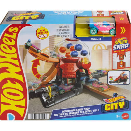 PISTA HOTWHEELS CITY LOJA DE DOCES (JBM62) MATTEL
