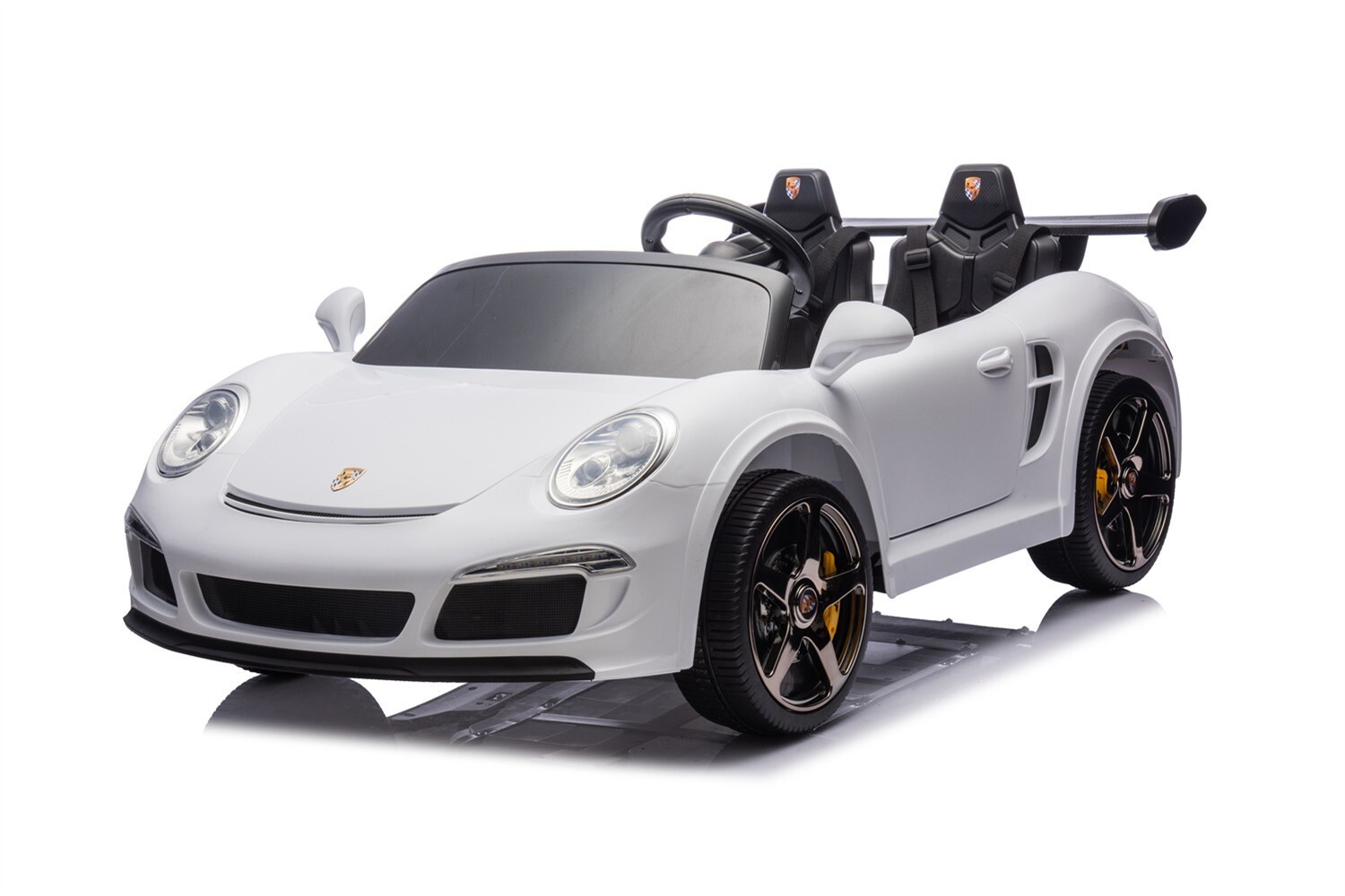 CARRO ELETRICO PORSCHE PREMIUM BRANCO 24V ZIPPY (CE25114) | ZIPPY TOYS