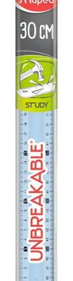 RÉGUA 30 CM INQUEBRAVEL CORES SORTIDAS MAPED (245610) | MAPED